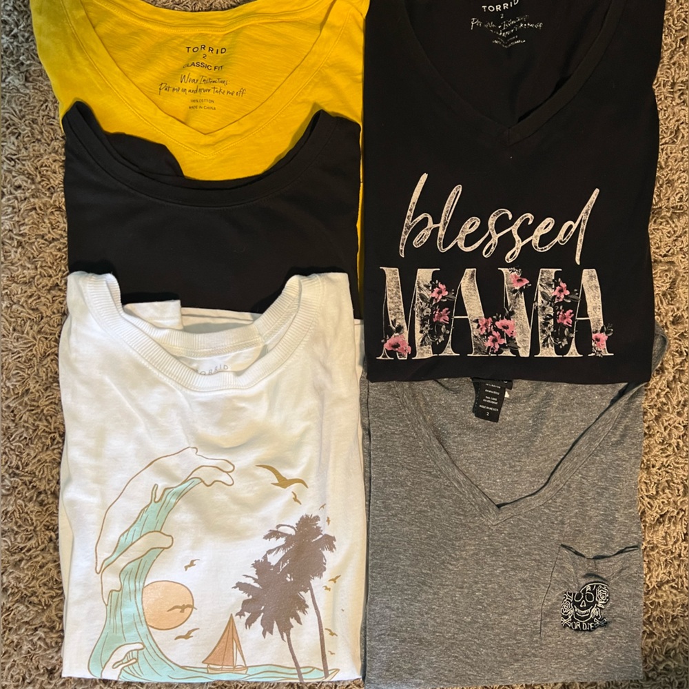 Torrid Tees Size 2